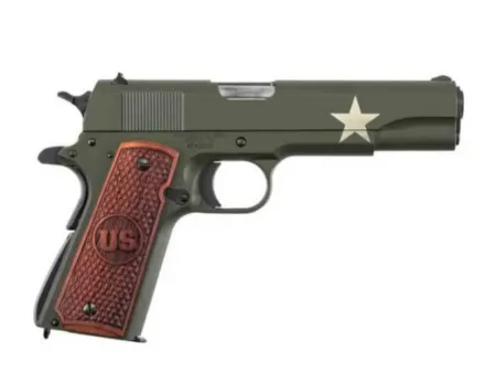 AUTO-ORDNANCE - THOMPSON TANKER 1911 45ACP 5" GREEN   #