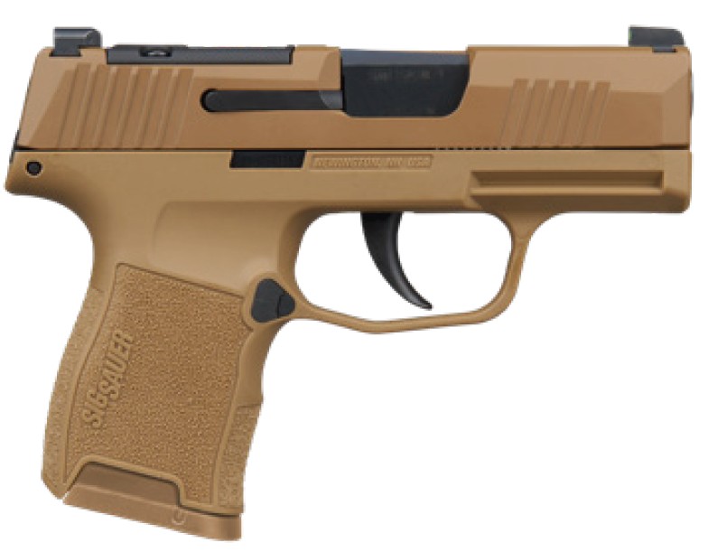 SIG P365 3.1"9MM COYOTE OR 10RD