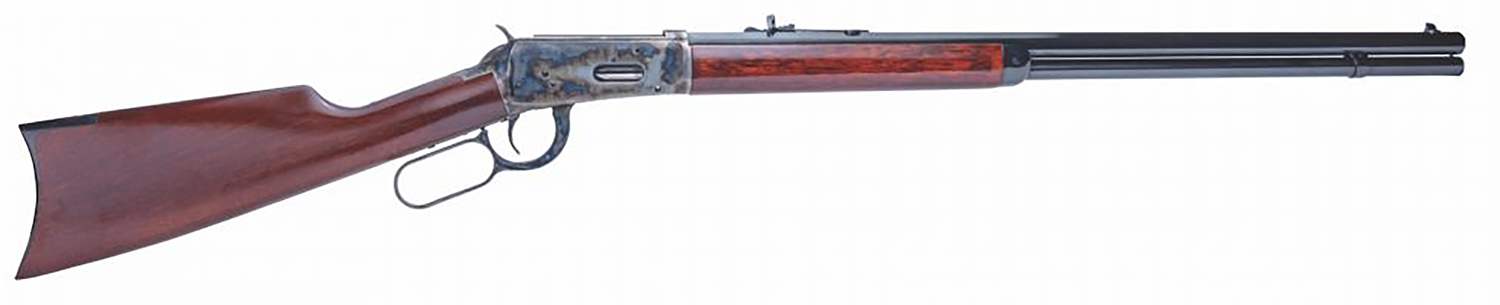 Cimarron CA2903 1894  Full Size 38-55 Win 7+1 26" Blued Octagon Steel Barrel, Color Case Hardened Stainless Steel Receiver, Fixed Walnut Stock, Right Hand