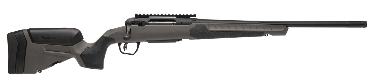Savage Arms 32545 110 Core Hunter 7mm PRC 2+1 22" Fluted Barrel, Flat Dark Gray AccuStock w/AccuFit V2 Synthetic Stock, Right Hand