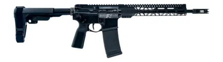 Faxon Firearms FXPRO33A125GA1075 Pro  338 ARC 30+1 12.50" Black Nitride Match Grade Threaded Barrel, Black Aluminum Receiver w/Picatinny Rail, M-LOK Handguard, Black SB Tactical SBA3 Brace, Ergonomic
