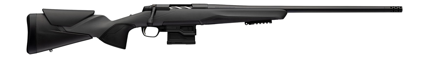 Browning 036130229 X-Bolt 2 Hunter LR 300 Win Mag 5+1 26" Matte Blued Threaded Barrel & Steel Drilled & Tapped Receiver, Matte Black Adj Vari-Tech Synthetic Stock, Right Hand