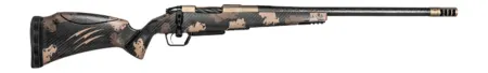 Fierce Firearms ROGSCMX22CM20BRS Carbon Mini Rogue XP 22 Creedmoor 3+1 20" Carbon Fiber Match Grade Barrel, Smoked Bronze Cerakote Steel Drilled & Tapped Receiver, Sonora Ambush Camo Adj Comb & BiPod