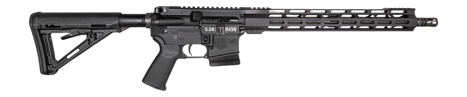Diamondback DB1799K005 DB15 *CO Compliant 5.56 NATO 10+1 16" Black Nitride Barrel, Black Anodized Aluminum Receiver w/Picatinny Rail, M-LOK Handguard, Black Synthetic Stock