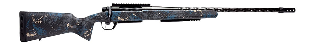 Horizon Firearms HRF-VP2-65PR-22R Vandal Prime 2 6.5 PRC 22" Black Chrome Chevron Fluted Threaded Barrel, Black Chrome Steel Receiver w/Picatinny Rail, Arca Rail Forend, Cobalt Basin Iota BKH Carbon F