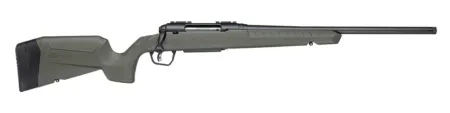Savage Arms 33111 Axis 2  5.56 NATO 4+1 20" Matte Black Carbon Steel Threaded Barrel, Drilled & Tapped Receiver, OD Green Fixed w/Pistol Grip Synthetic Stock, Right Hand