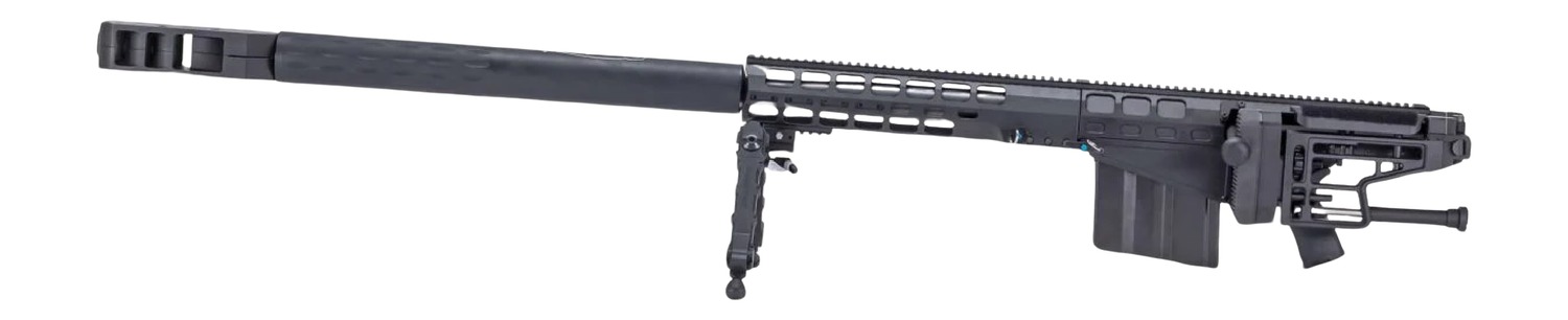 Thompson TAO50 TAO50  50 BMG 10+1 29" Black Barrel, Black Anodized Receiver w/Picatinny Rail, Barrett Accu-Tac Bipod, Black Polymer Magpul PRS Gen3 Stock, Magpul MOE+ Grip