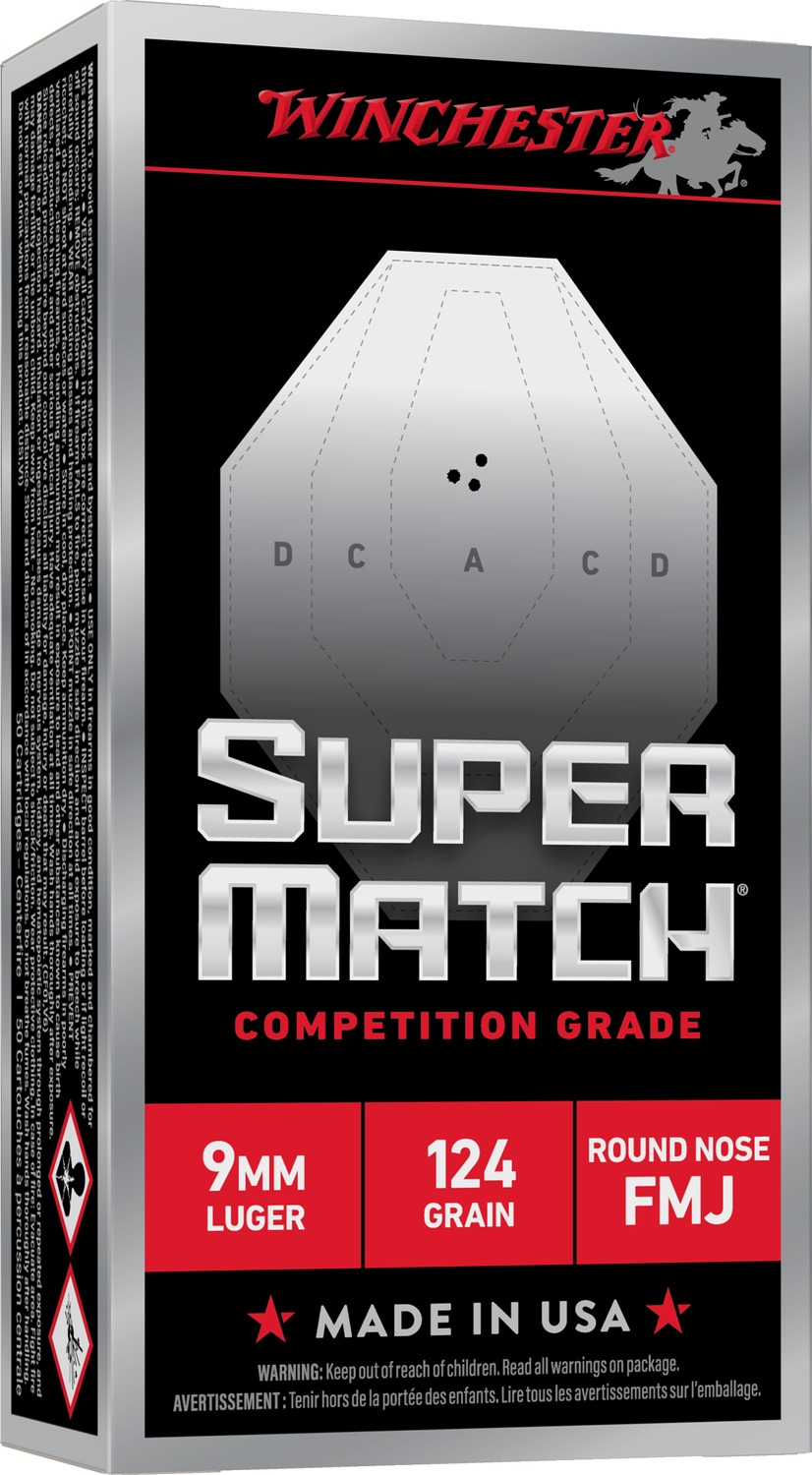 WIN SM9RN124   9MM 124GR FMJ-RN           50/10