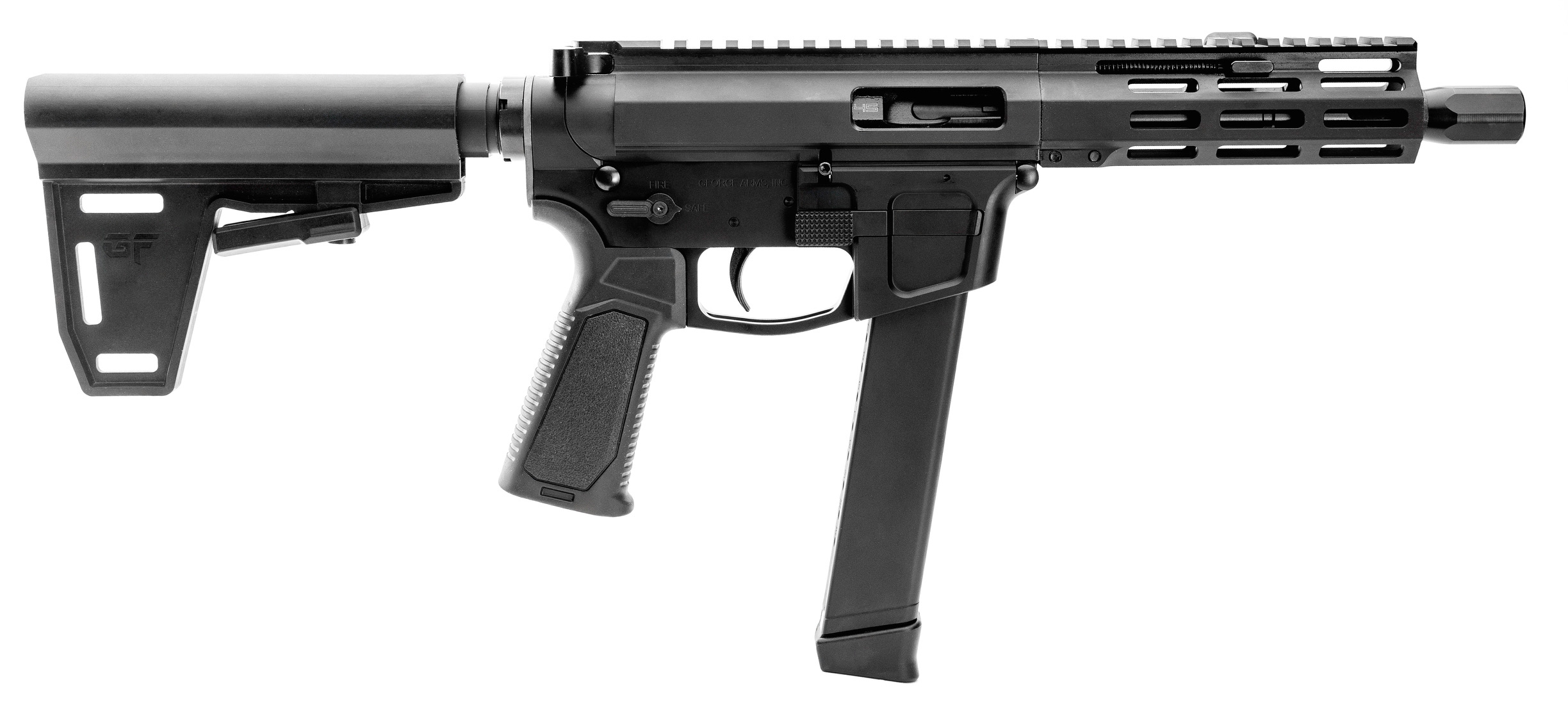 GFORCE ARMS JAWBONE HYBRID 45ACP 7" BLK