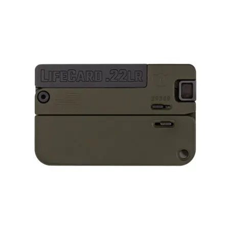 TRAILBLAZER FIREARMS LIFECARD 22LR BLACK/OD GREEN