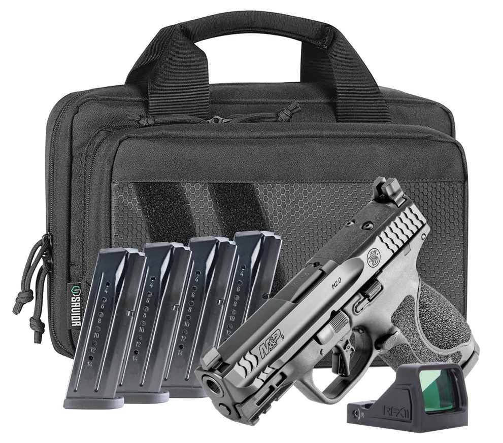 S&W M&P9 2.0  14781 9MM CMP OR NTS CARRY ON BUNDLE