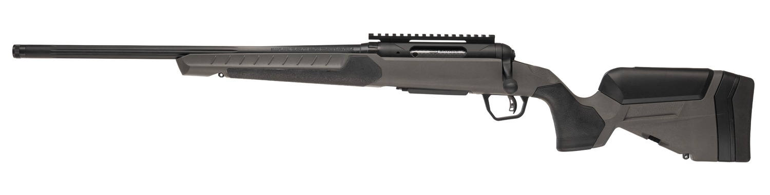 Savage Arms 32554 110 Core Hunter 6.5 Creedmoor 4+1 20" Fluted Barrel, Flat Dark Gray AccuStock w/AccuFit V2 Synthetic Stock, Left Hand
