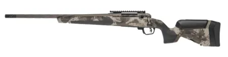 Savage Arms 32595 110 Core Hunter Pro 7mm PRC 3+1 22" Spiral Fluted Barrel, Savage Woodland Camo AccuStock w/AccuFit V2 Synthetic Stock, Left Hand