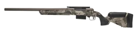 Savage Arms 32806 220 Harvester Full Size 20 Gauge Bolt 2rd 22" Slug Barrel, AccuStock w/AccuFit V2 Savage Woodland Camo Synthetic Stock, Left Hand