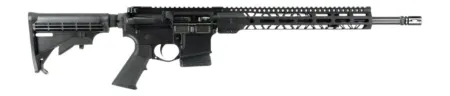Faxon Firearms FXSPT55616HBAR13 Sport  5.56 NATO 10+1 16" Black Nitride HBAR Threaded Barrel, Black Aluminum Receiver w/Picatinny Rail, M-LOK Handguard, M4 Style Black Polymer Stock, Black Polymer Gri