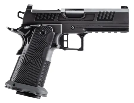 Alpha Foxtrot AA39X2CID-XDBK17 AF1911 Romulus 10mm Auto 18+1 4.25" Black DLC Stainless Steel Bull Barrel, Optic Ready/Serrated Slide & Frame w/Beavertail & Picatinny Rail, RMR/RMSc Footprint