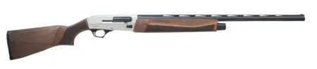 Pointer REXFT21W12 Field Tek FT21 Semi-Auto 3" 5+1 28" Black Vent Rib Barrel, Silver Aluminum Receiver, Fixed Turkish Walnut Stock