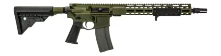 Griffin Armament MK1PATROLWHG-W MK1 Patrol 223 Wylde 30+1 14.50" Black Anodized Barrel, Warhawk Green Anodized Aluminum Receiver w/Picatinny Rail, M-LOK Handguard, Griffin Extreme Condition Black Poly