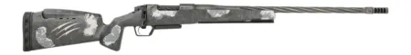Fierce Firearms RIVSSN22CM22 Rival Twisted Rival XP 2.0 NRL Edition 22 Creedmoor 22" Black Cerakote Stainless Steel Spiral Fluted Barrel & Drilled & Tapped Receiver, Arca Rail Forend, Carbon Matrix Pu