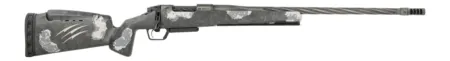 Fierce Firearms RIVSSN25CM24 Rival NRL Hunter NRL Edition 25 Creedmoor 24" Black Cerakote Stainless Steel Spiral Fluted Barrel & Drilled & Tapped Receiver, Arca Rail Forend, Carbon Matrix Push Button