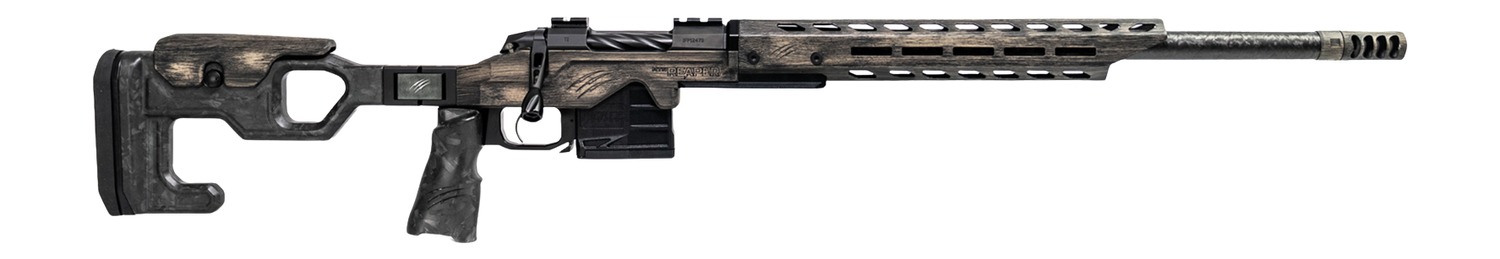 Fierce Firearms REPMT25CM22DB Reaper MTN 2.0 25 Creedmoor 3+1 22" Carbon Fiber Match Grade Threaded Barrel, Distressed Bronze Cerakote Titanium Drilled & Tapped Receiver, M-LOK Handguard, Magnesium Fo