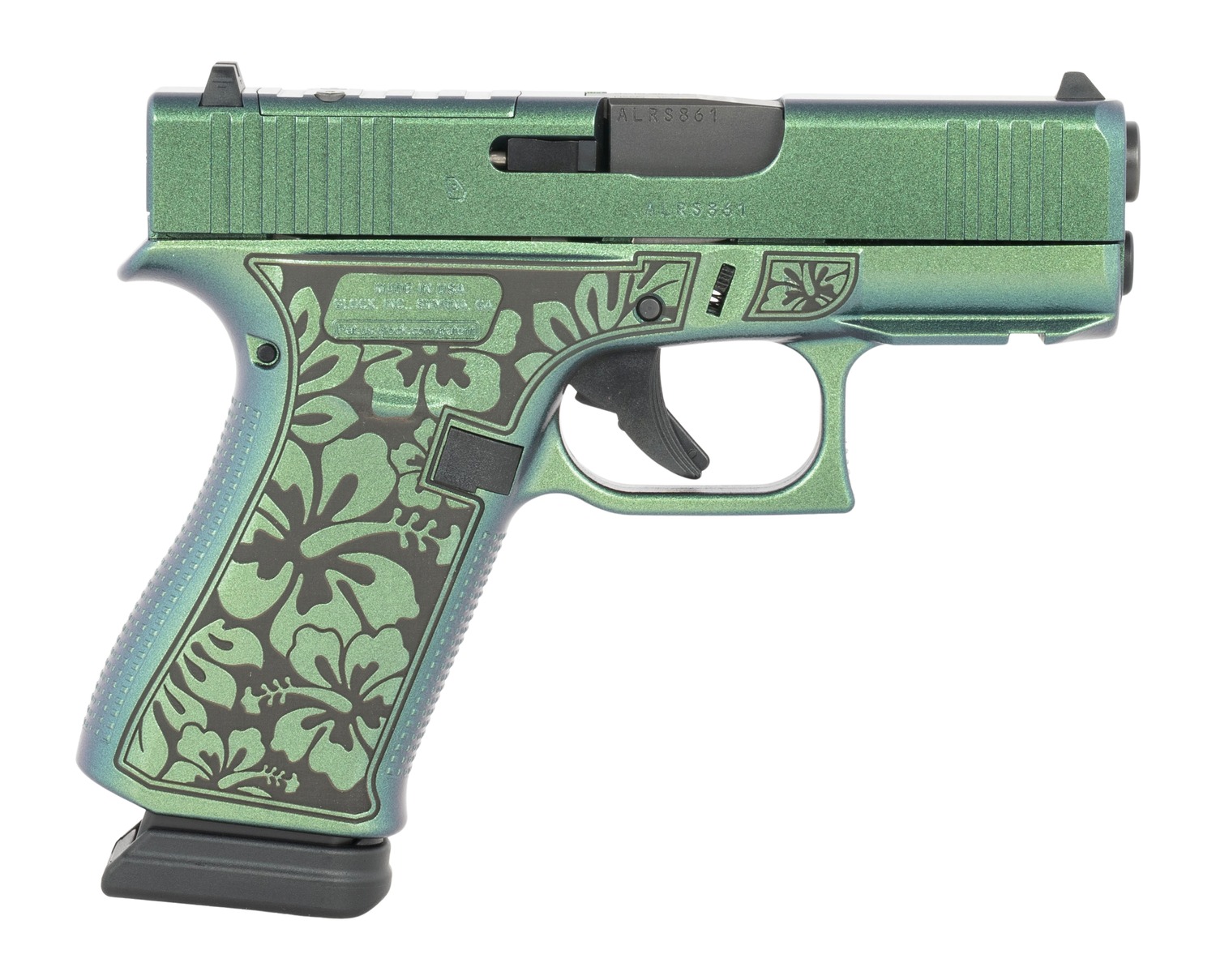 Glock UX4350204NR15ORMAKO G43X 9mm Luger 15+1 3.41" Steel Serrated Slide Ambidextrous