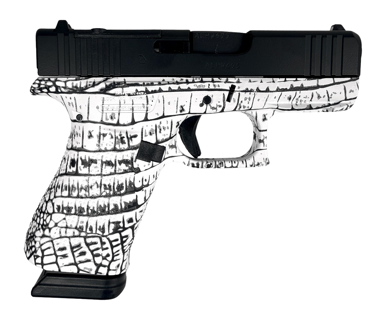 Glock UX4350204NR15GATOROR G43X 9mm Luger 15+1 3.41" Steel Serrated Slide Ambidextrous
