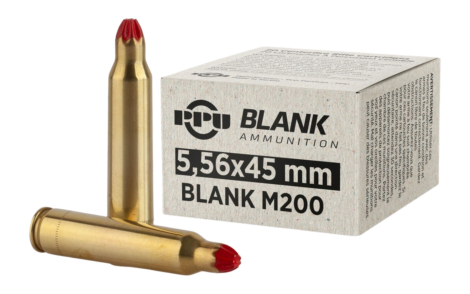 PPU PPB51       5.56 M200 BLANK              20/50