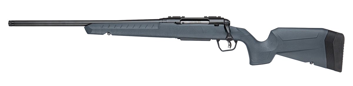 Savage Arms 33153 Axis 2 308 Win 4+1 20" Matte Black Carbon Steel Threaded Barrel, Drilled & Tapped Receiver, Gray Fixed w/Pistol Grip Synthetic Stock, Left Hand