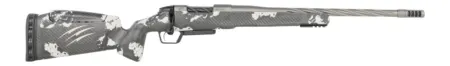 Fierce Firearms RIVSSX7PRC22GP Twisted Rival XP 2.0 7mm PRC 3+1 22" Glacier Cerakote Spiral Fluted Threaded Barrel, Stainless Steel Drilled & Tapped Receiver, Arca Rail Forend, Phantom Camo Push Butto