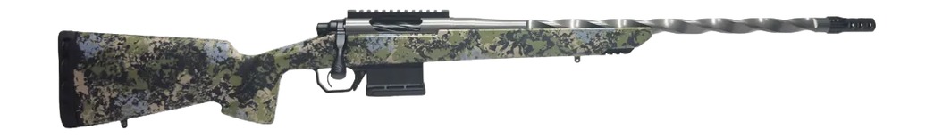 Iota Outdoors HRF-VNX-25CM-22R 25 Creedmoor 22" Platinum Fluted Threaded Barrel, Platinum Steel Receiver w/Picatinny Rail, Sagebrush Iota EKO X Carbon Fiber Stock, Right Hand