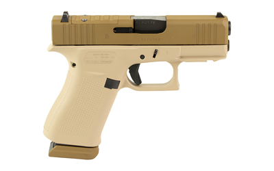 GLOCK 43X 9MM 15RD TWO TONE TAN - Image 2