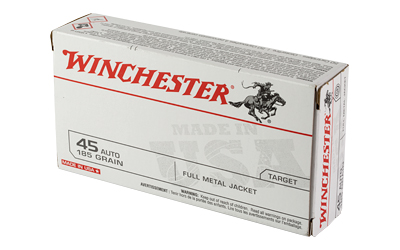 WIN USA TRGT 45AUTO 185GR FMJ 50/500 - Image 3