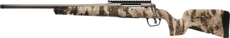 Savage Arms 32346 Axis 2 Pro Compact 6.5 Creedmoor 4+1 20" Gun Metal Bronze Cerakote Heavy Sporter Threaded Barrel & Picatinny Rail Carbon Steel Receiver, Fixed Western Camo Synthetic Stock, Left Hand