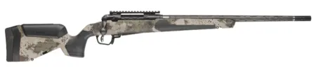 Savage Arms 32719 110 UltraLite Pro Full Size 300 Win Mag 3+1 20" Carbon Fiber Barrel, Savage Woodland Camo Accufit V2 Synthetic Stock, Right Hand