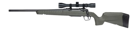 Savage Arms 33193 Axis 2 XP 270 Win 4+1 20" Matte Black Carbon Steel Threaded Barrel & Drilled & Tapped Receiver, OD Green Synthetic Fixed w/Pistol Grip Stock, 3-9x40mm Duplex Scope, Left Hand