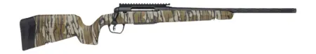 Savage Arms 33310 Axis 2 Pro 270 Win 4+1 20" Black Carbon Steel Cerakote Spiral Fluted Threaded Barrel & Receiver w/Picatinny Rail, Mossy Oak Original Bottomland Fixed w/Pistol Grip Synthetic Stock, R