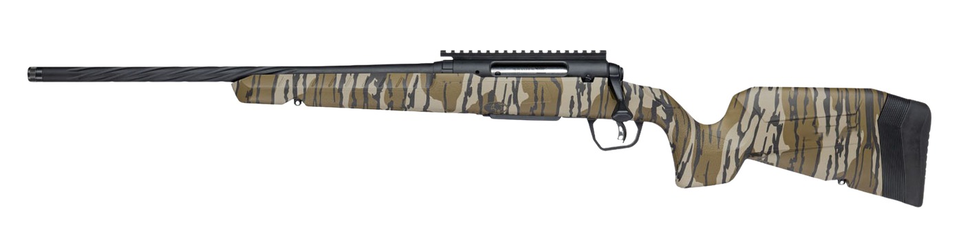 Savage Arms 33326 Axis 2 Pro 30-06 Springfield 4+1 20" Black Carbon Steel Cerakote Spiral Fluted Threaded Barrel & Receiver w/Picatinny Rail, Mossy Oak Original Bottomland Fixed w/Pistol Grip Syntheti