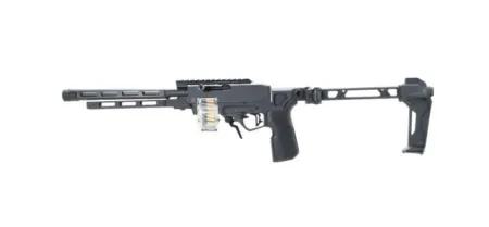 Tandem Kross FA41N0602BBB1 ADX 22 LR 20+1 10.20" Black Threaded Barrel, Black Anodized Receiver w/Picatinny Rail, M-LOK Handguard, Strike FSA Single Folding Brace, Polymer Grip, Left Hand
