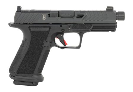 Shadow Systems SS-1075-B MR920 War Poet 9mm Luger 15+1, 5" Black Nitride Match Grade/Spiral Fluted/Threaded Barrel & Optic Cut/Serrated/Window Cut Stainless Steel Slide, Polymer Frame w/Beavertail & P