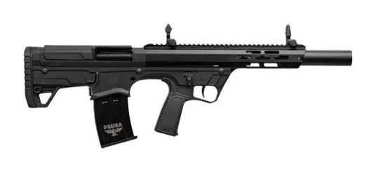 Panzer Arms PABP12BPSBLK BP12 Gen3 12 Gauge Semi-Auto 3" 5+1 18.50" Black Barrel, Black Aluminum/Polymer Receiver w/Picatinny Rail, M-LOK Handguard, Black Adj Cheekrest Polymer Stock, Black Polymer Gr