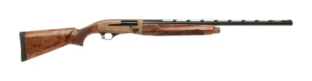 TriStar 26180 Viper Gen3 Premium Select Semi-Auto 3" 5+1 28" Blue Polished Vent Rib Barrel, Engraved Bronze Cerakote Aluminum Receiver, Fixed Hi-Grade Walnut Stock