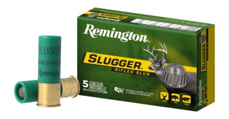Remington Ammunition 20302 Slugger  12 Gauge 2.75" 1 oz Rifled Slug Shot 5 Per Box/ 50 Cs